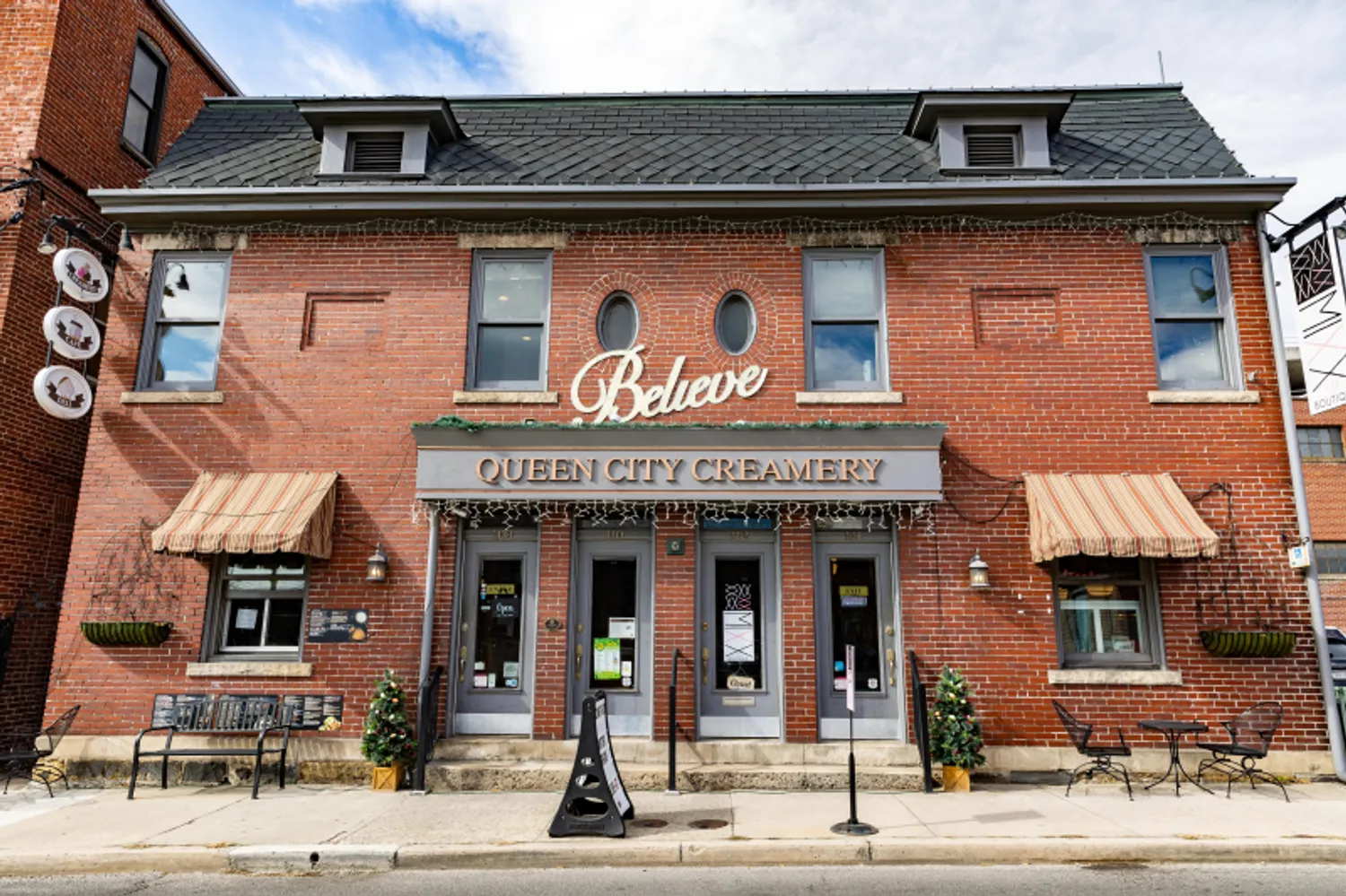 Queen City Creamery Entrance