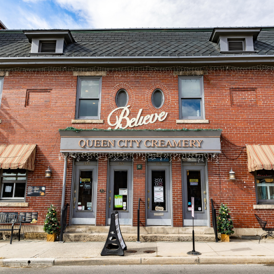 Queen City Creamery Entrance