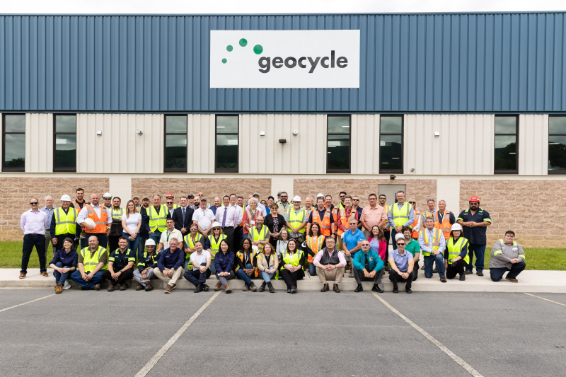 Geocycle Ribbon Cutting Group Photo