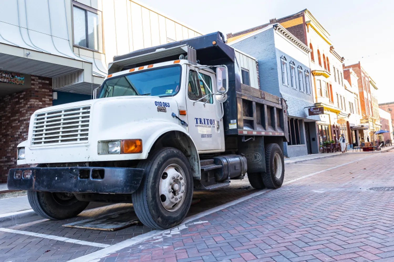 Baltimore Street Access Project Triton Truck