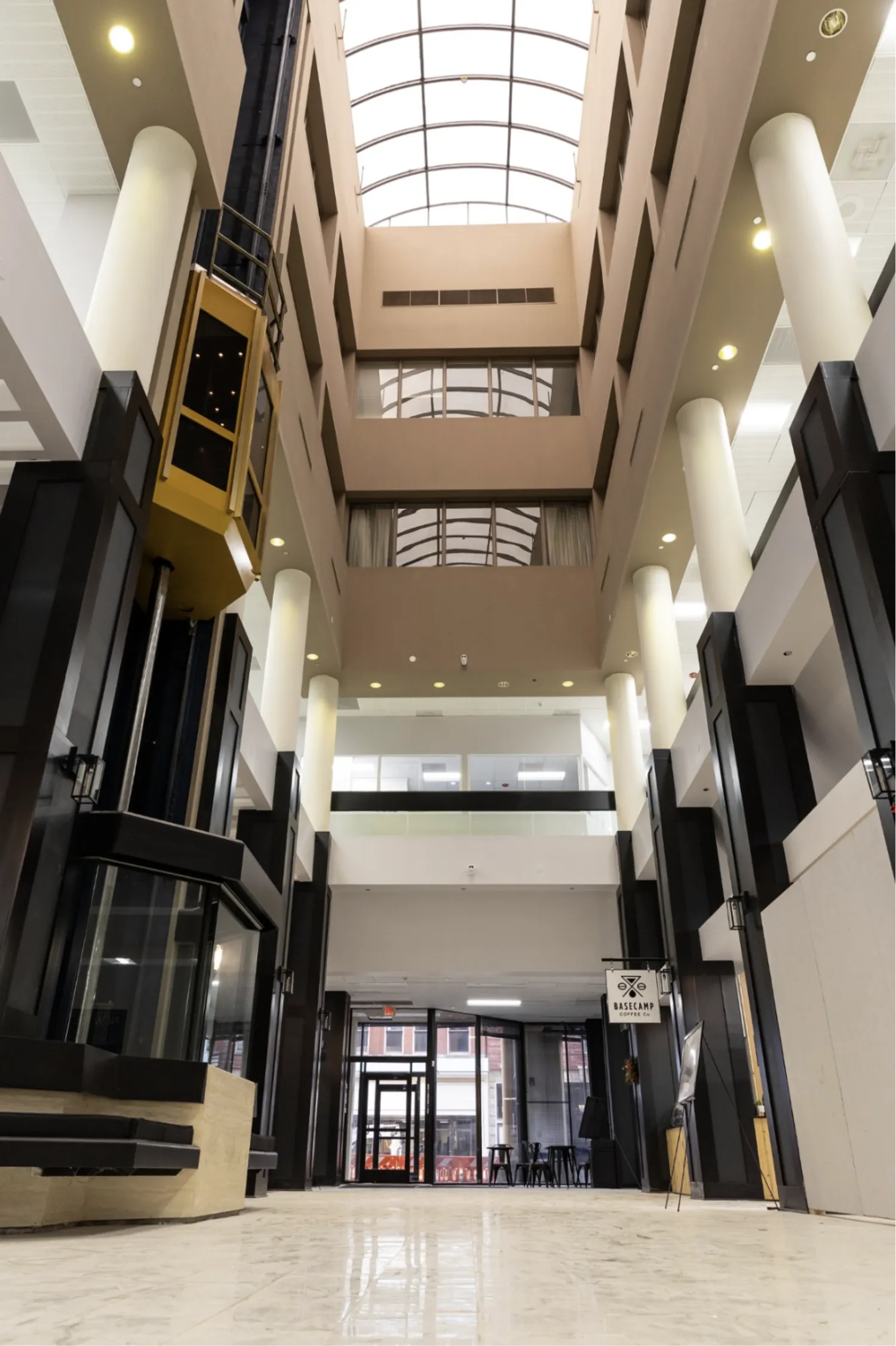 Image of the atrium inside The Rosenbaum.