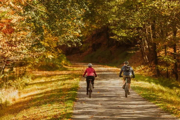 Fall Couple On Gap Trail