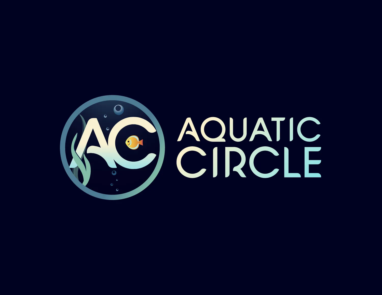 Aquatic Circle Main Logo Horizontal