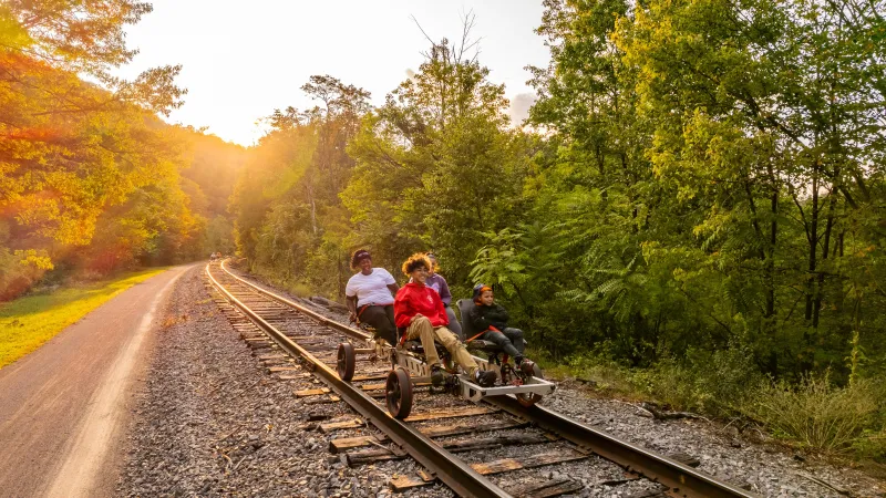 Allegany County Economic And Community Development Rail Biking