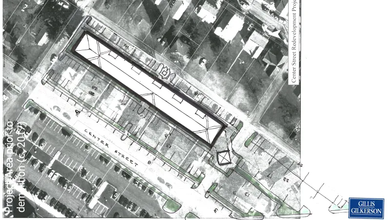 Center Street Site Aerial Rendering